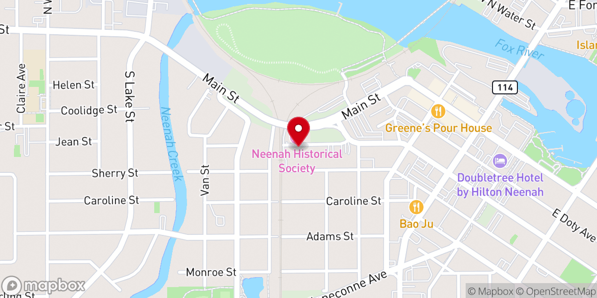 Map showing location of Interfaith Christian Assembly