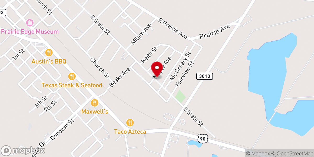 Map showing location of The Vine of The Lord Church
