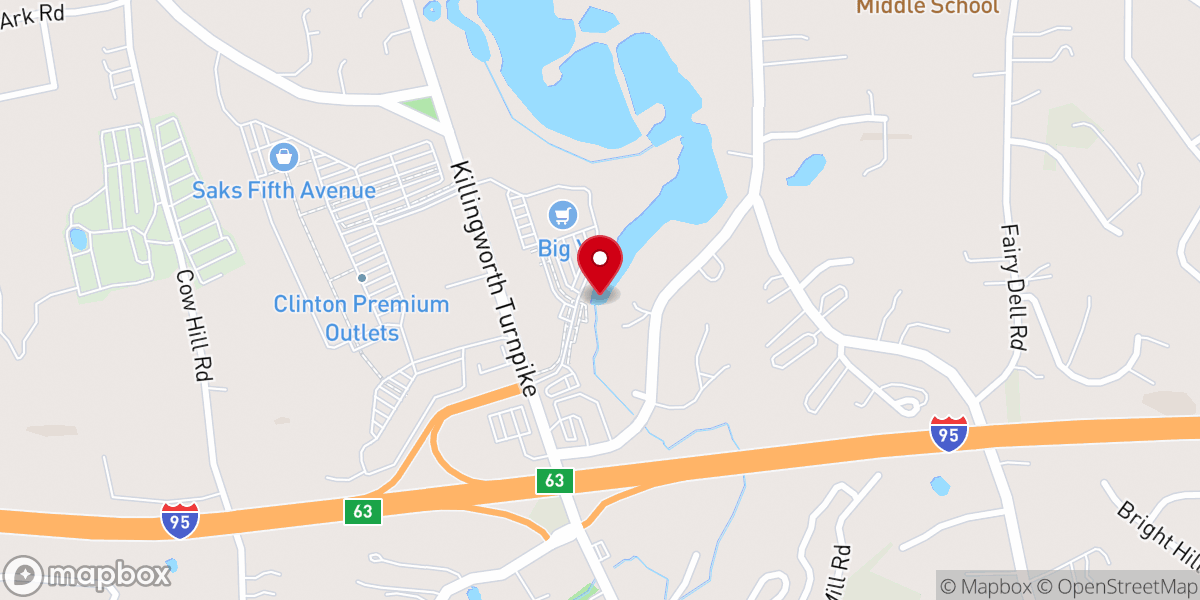 Map showing location of Signal Church