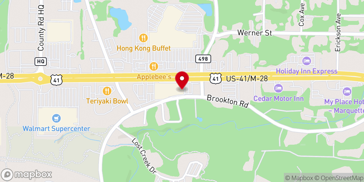 Map showing location of Rally Point Church