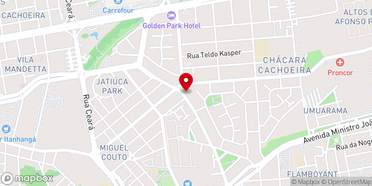 Map showing location of Igreja Fit FÉ Invadindo A Terra