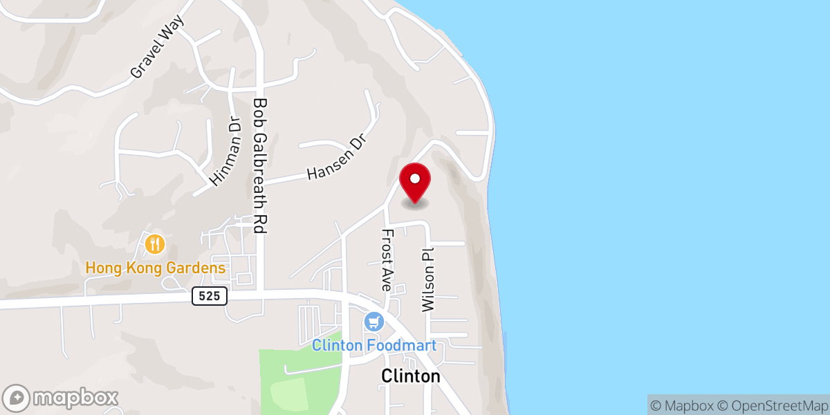 Map showing location of St Peter's Lutheran Church