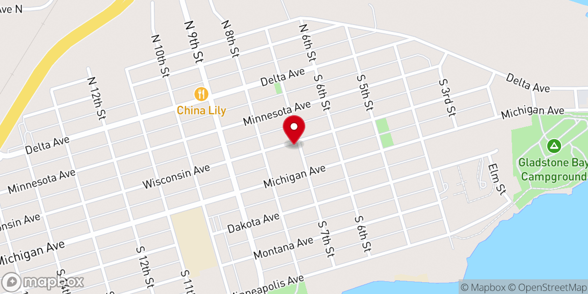 Map showing location of All Saints Religious Ed Center