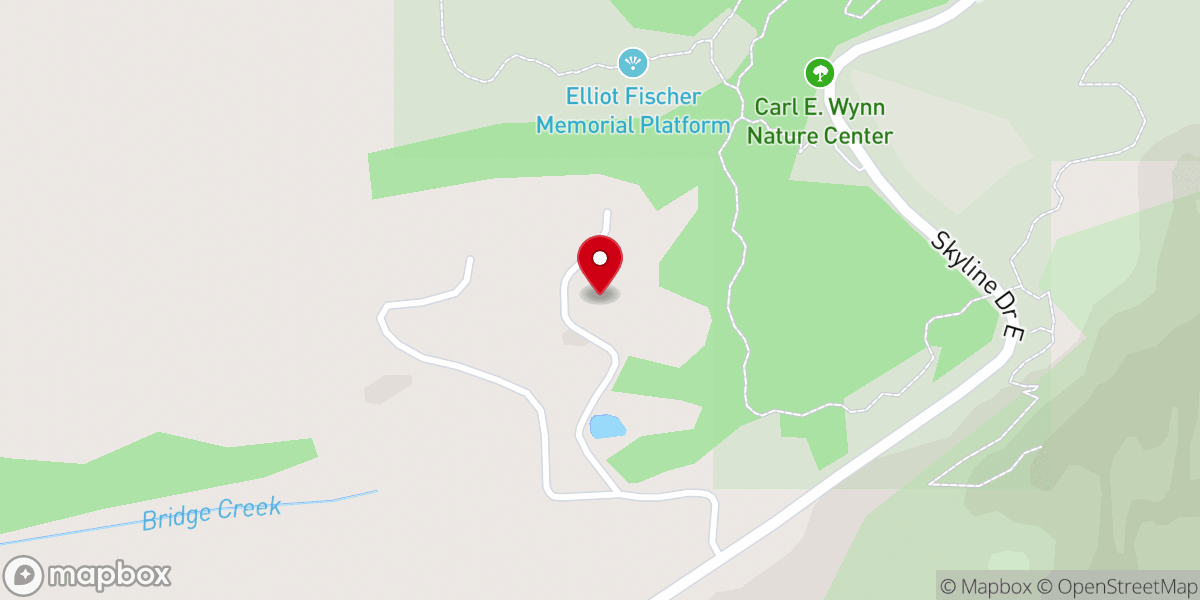 Map showing location of All Saints of America Orthodox Church