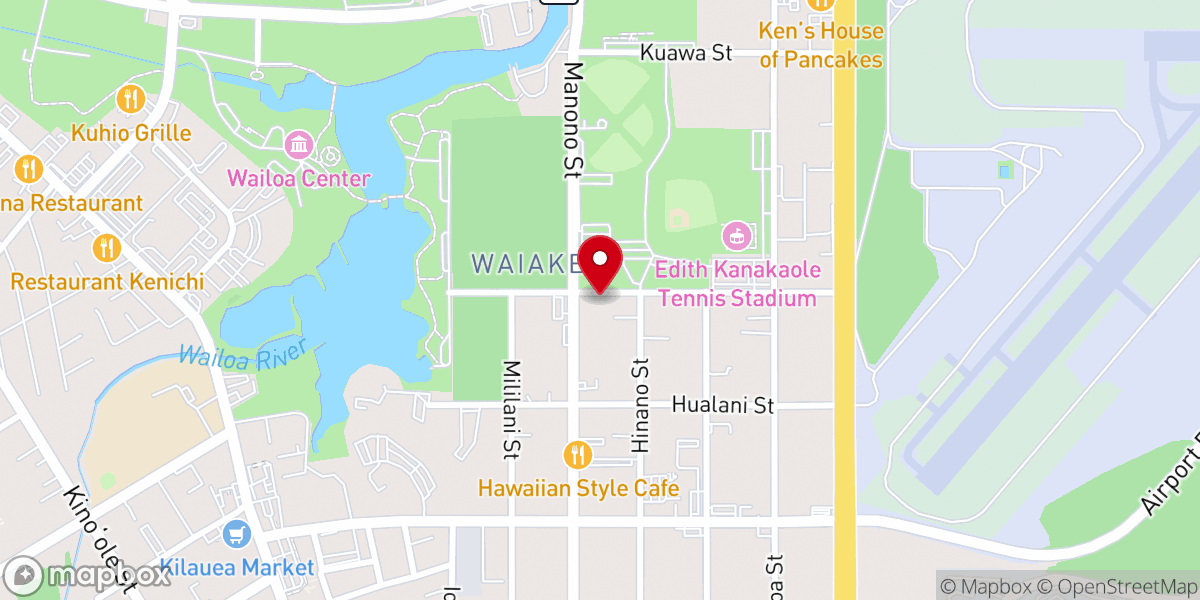Map showing location of Hilo Hooganji Mission