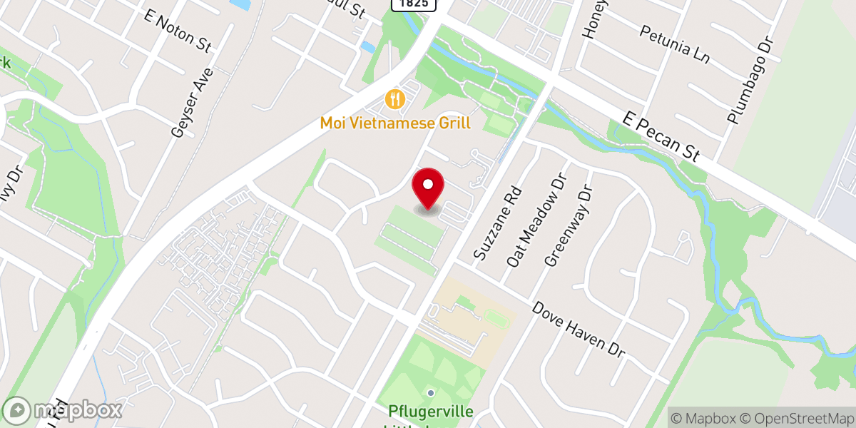 Map showing location of Immanuel Lutheran Church