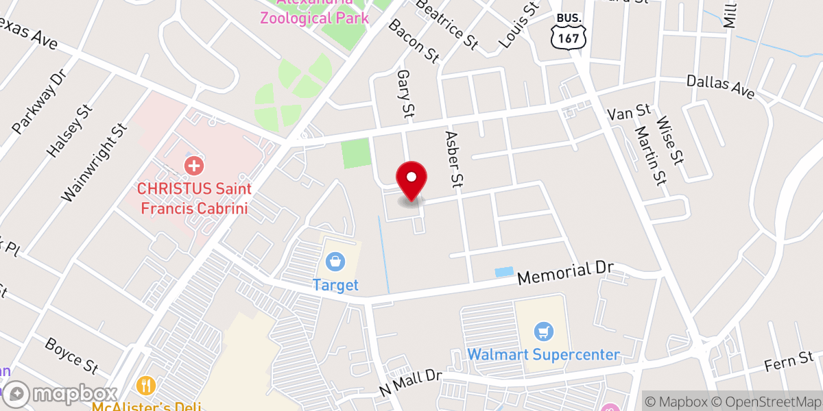 Map showing location of THE CHILDREN OF MARY