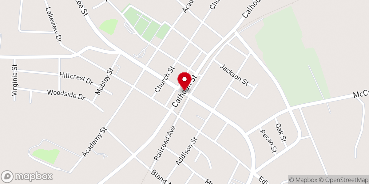 Map showing location of Johnston