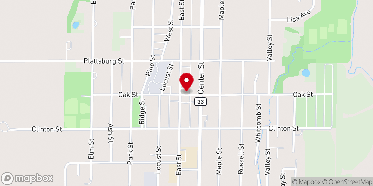 Map showing location of Lathrop