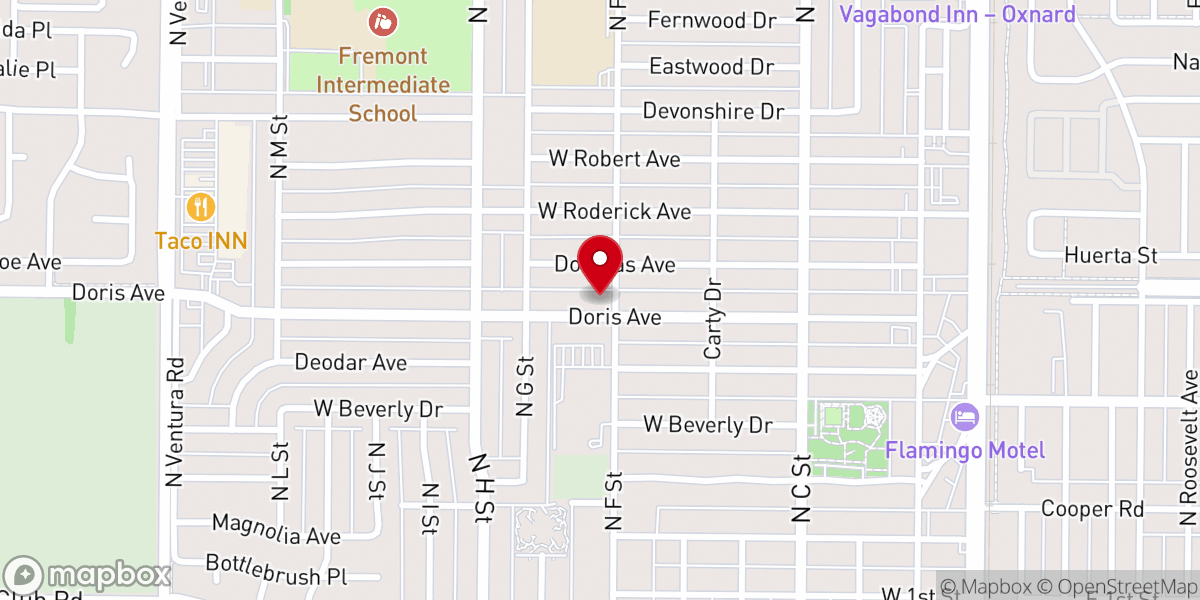 Map showing location of Our Redeemer Lutheran Church and Preschool