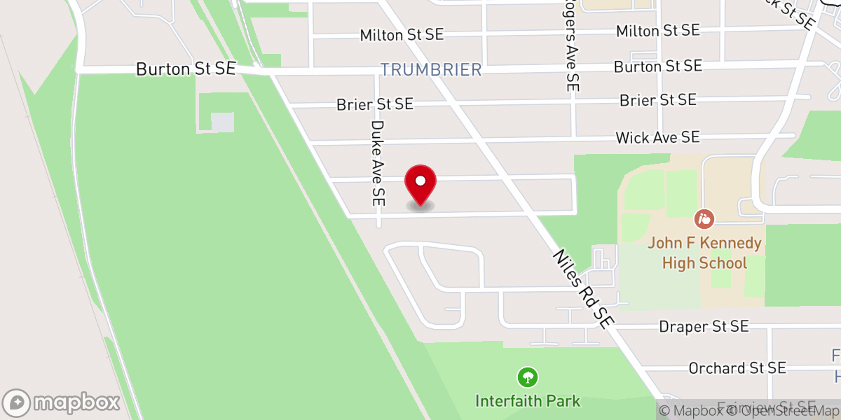 Map showing location of Temple of Love