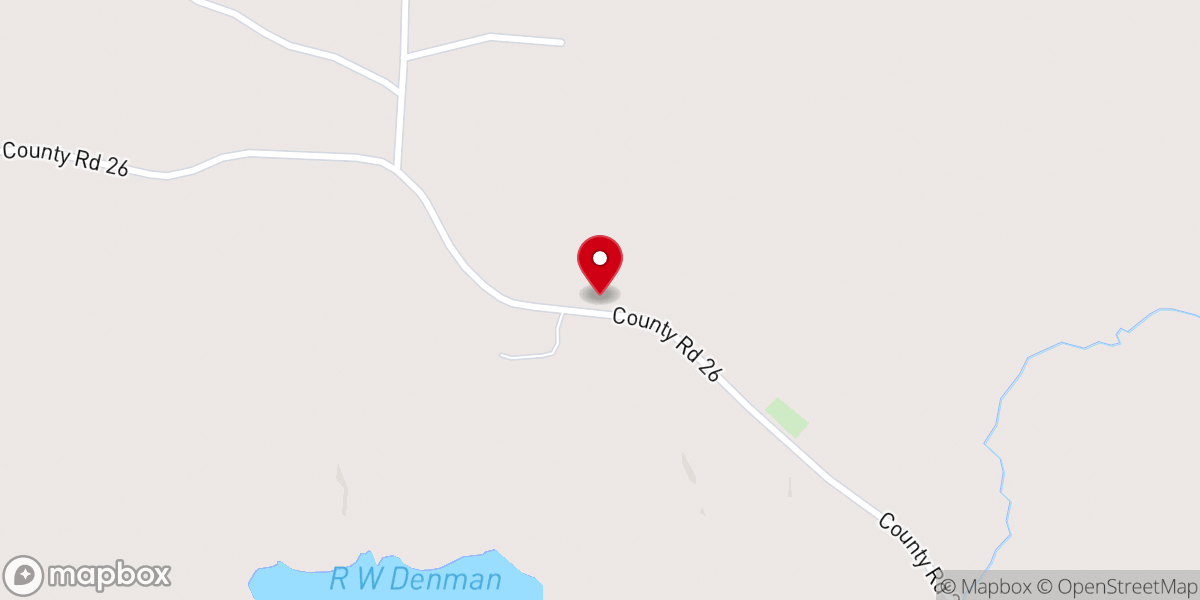 Map showing location of El Bethel Church Number 2