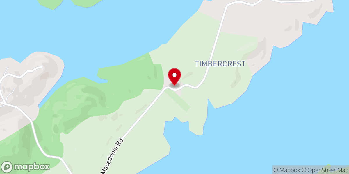 Map showing location of Macedonia Missionary Baptist Church