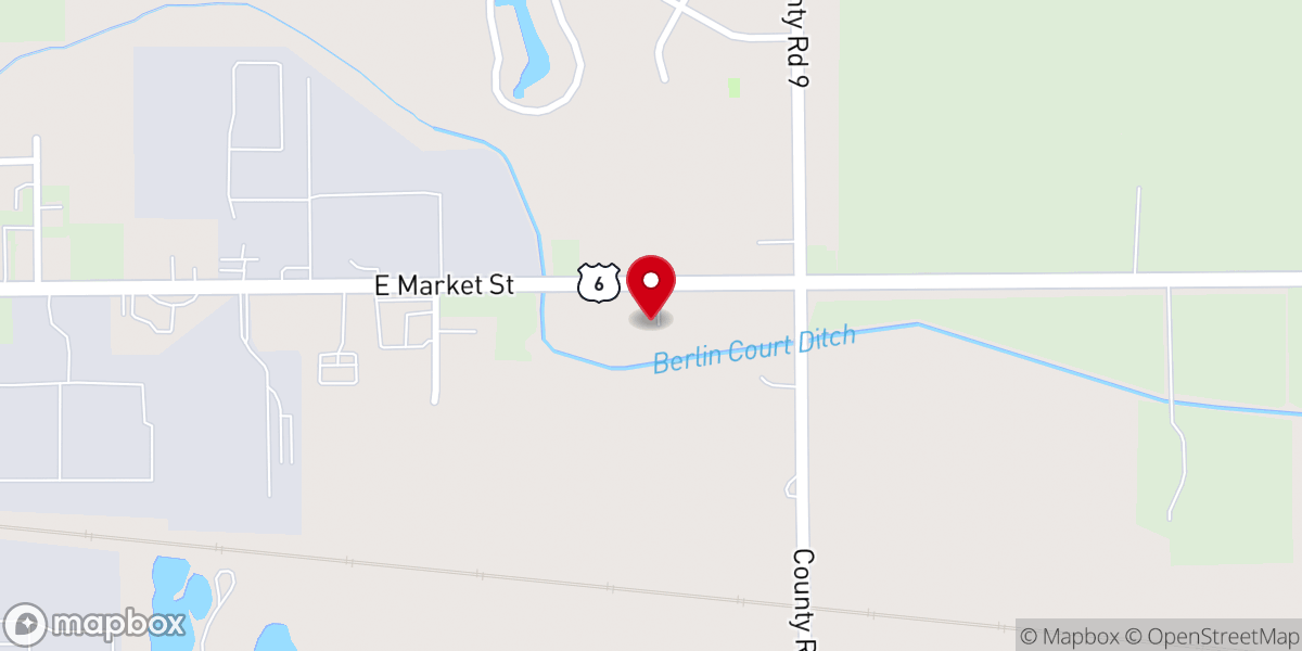 Map showing location of Bible Way Apostolic Church