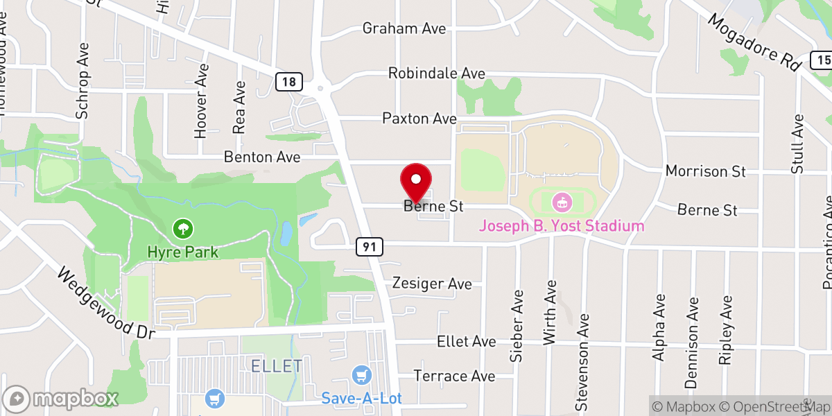 Map showing location of St. Mathews Parish