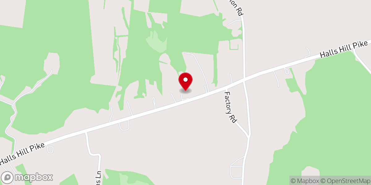 Map showing location of Taylor's Chapel Baptist Church