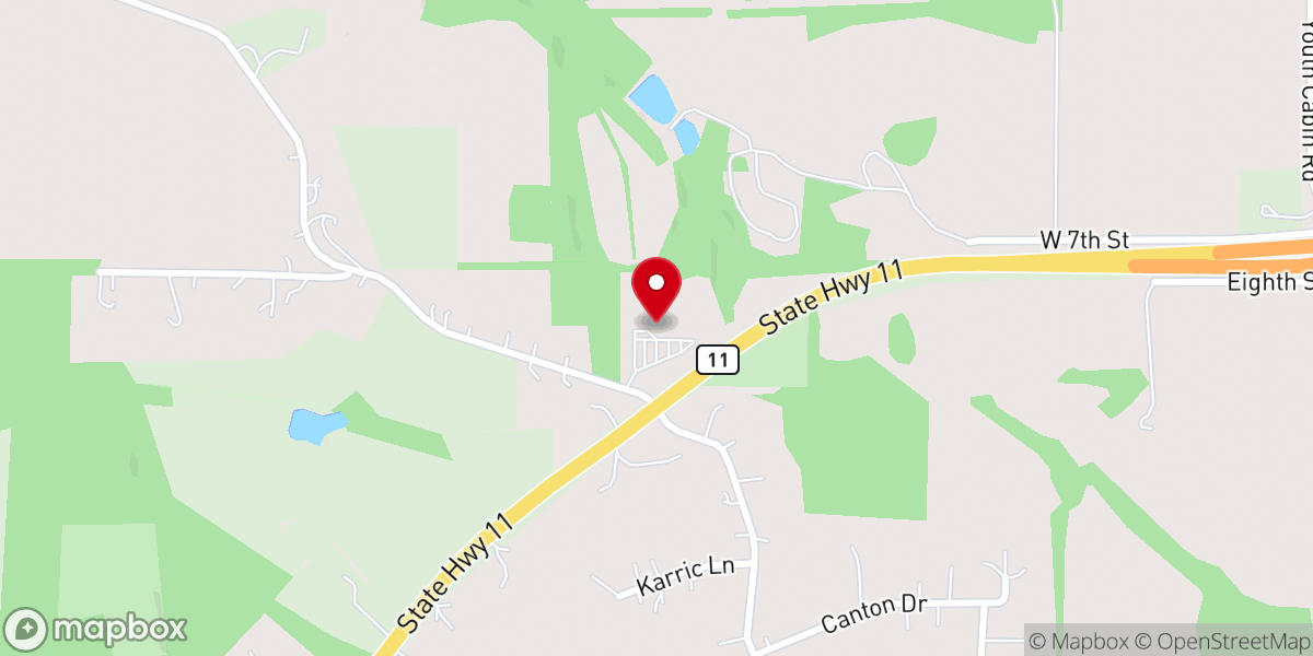 Map showing location of The Potter's House Church UPCI