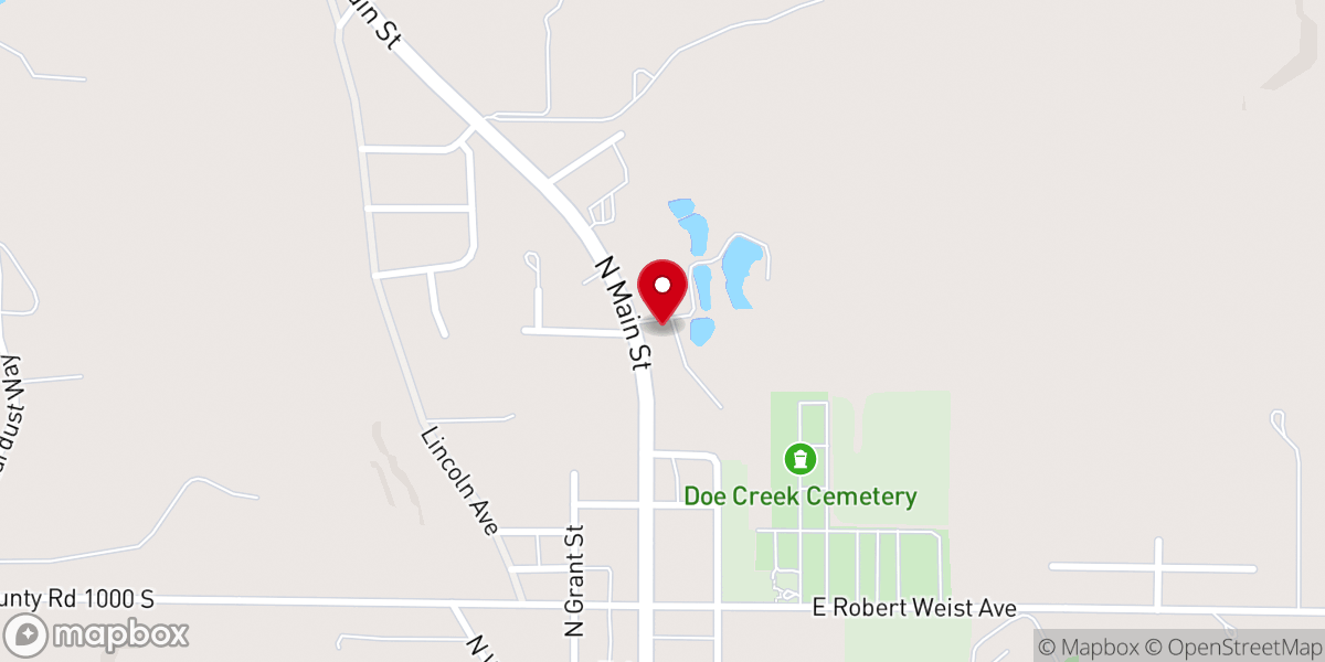 Map showing location of Access Church