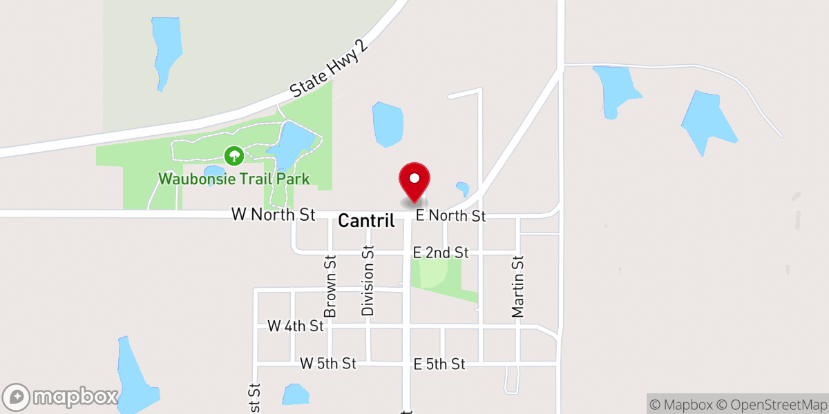 Map showing location of Beacon of Light