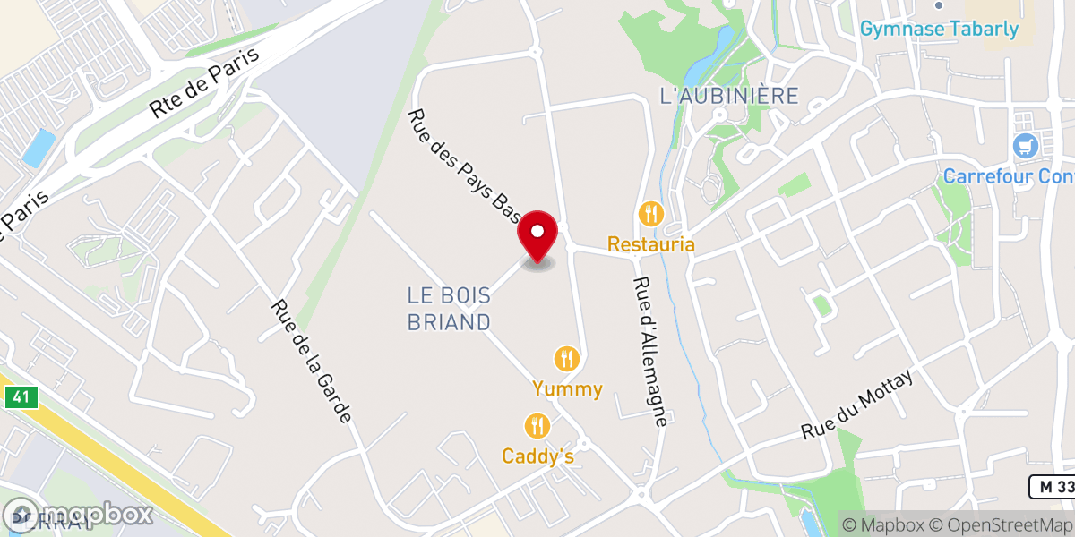 Map showing location of Charisma Eglise Chrétienne