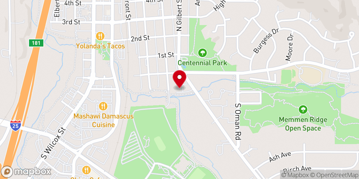 Map showing location of The Gathering Colorado