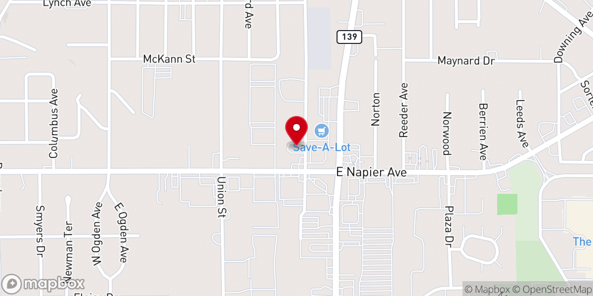 Map showing location of 2nd Chance True Gospel Ministries