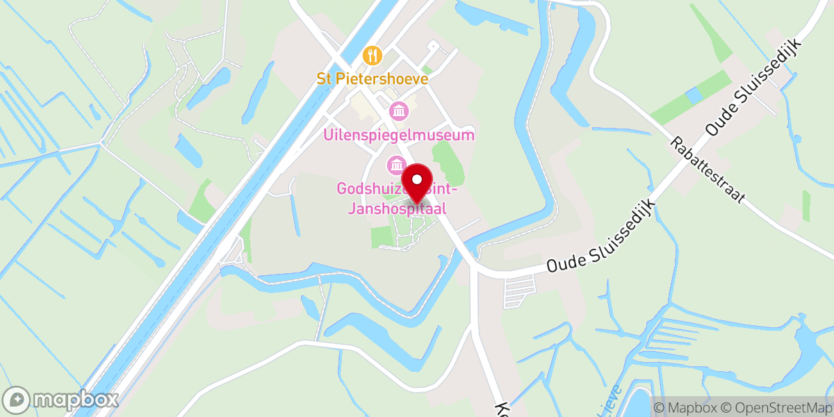 Map showing location of Onze-Lieve-Vrouw-Hemelvaartkerk