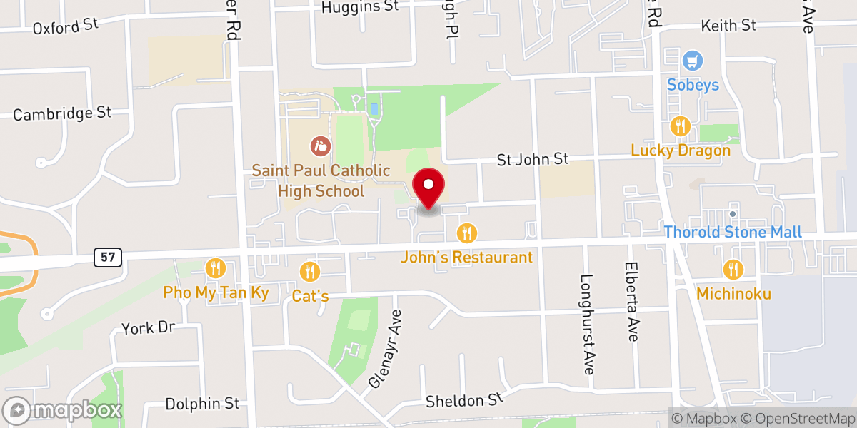Map showing location of St. Mother Teresa Syro Malabar Parish