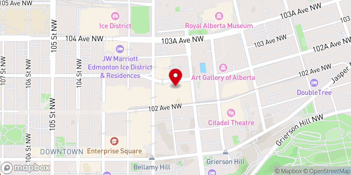 Map showing location of St. Benedict Chapel