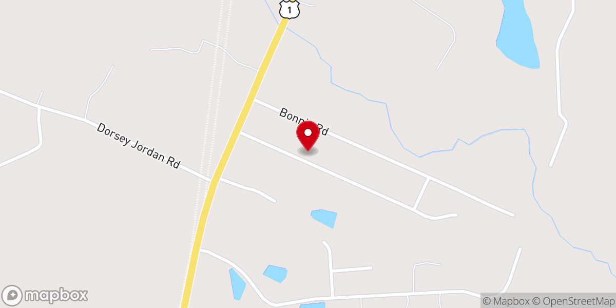 Map showing location of Faith Church