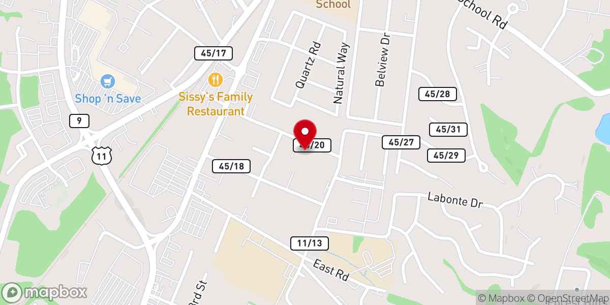 Map showing location of Landmark Apostolic Church