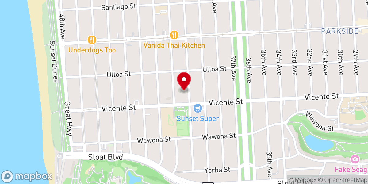 Map showing location of Saint Gabriel Catholic Church