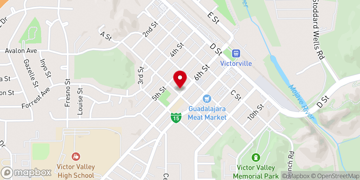 Map showing location of Church Catholic St Joan of Arc