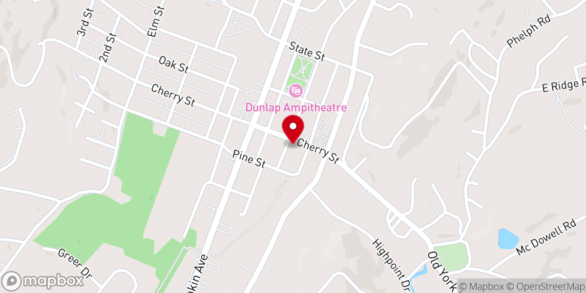Map showing location of The Vine