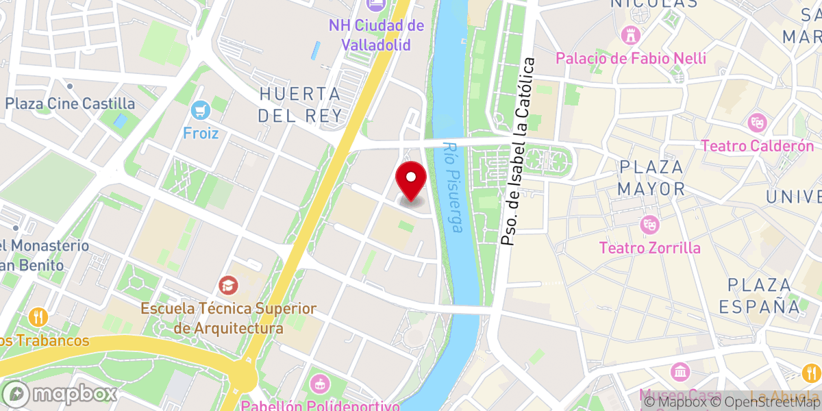 Map showing location of Parroquia de San Ramón Nonato