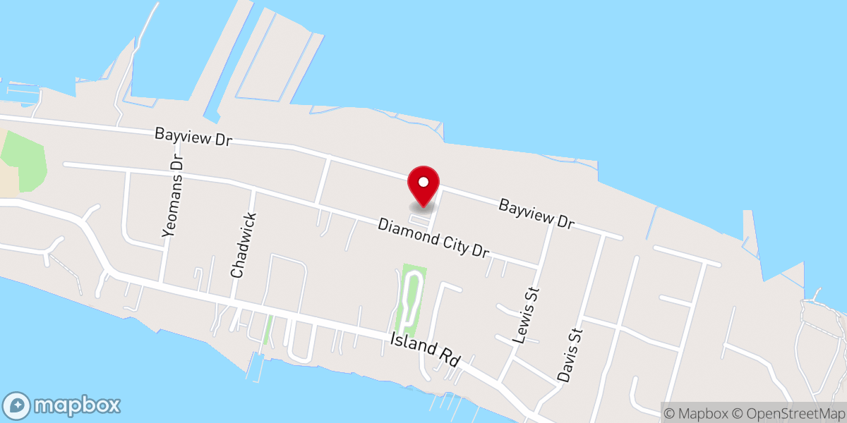 Map showing location of Grace Holiness Church