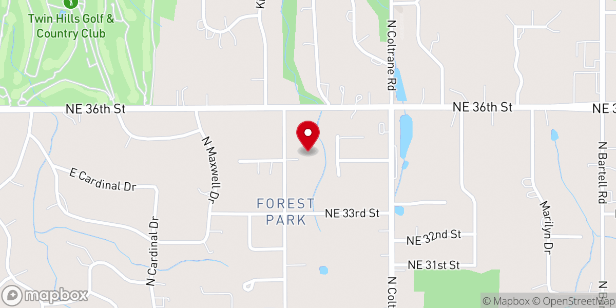 Map showing location of Community Lighthouse Church