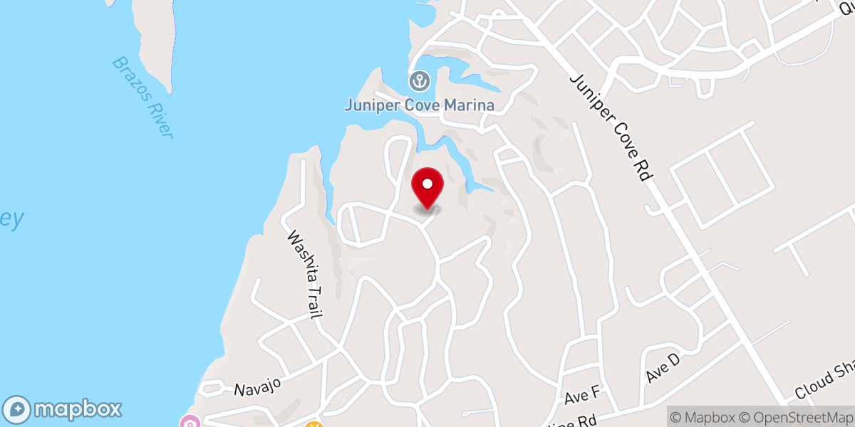 Map showing location of Cherokee Village Resort