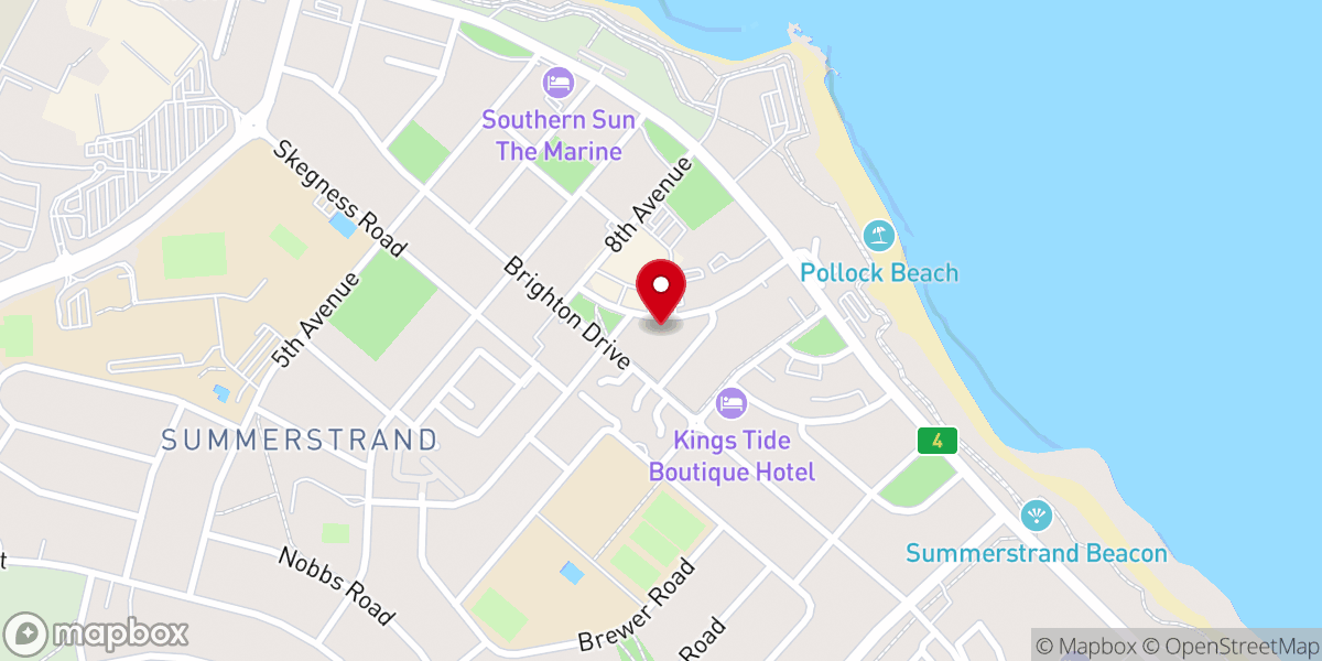 Map showing location of ANGLICAN CHURCH OF SOUTHERN AFRICA