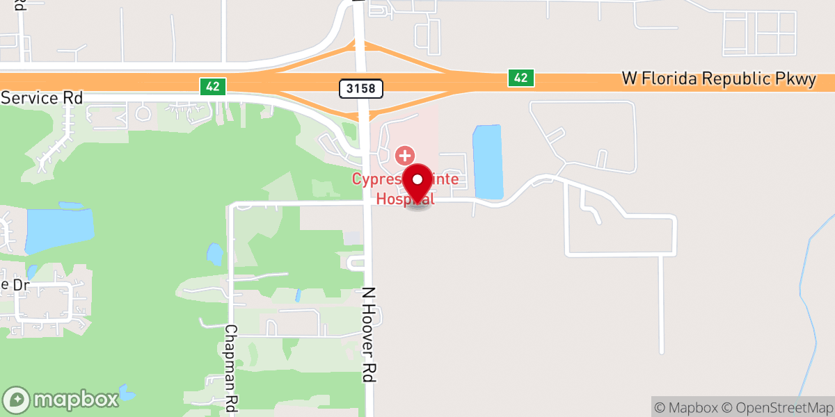 Map showing location of New Star Missionary Baptist Church