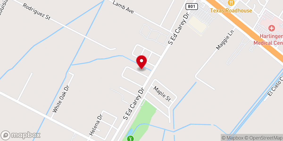 Map showing location of Payne Chapel Wedding Ceremonies
