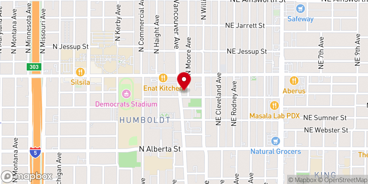 Map showing location of Bethesda Christian Church