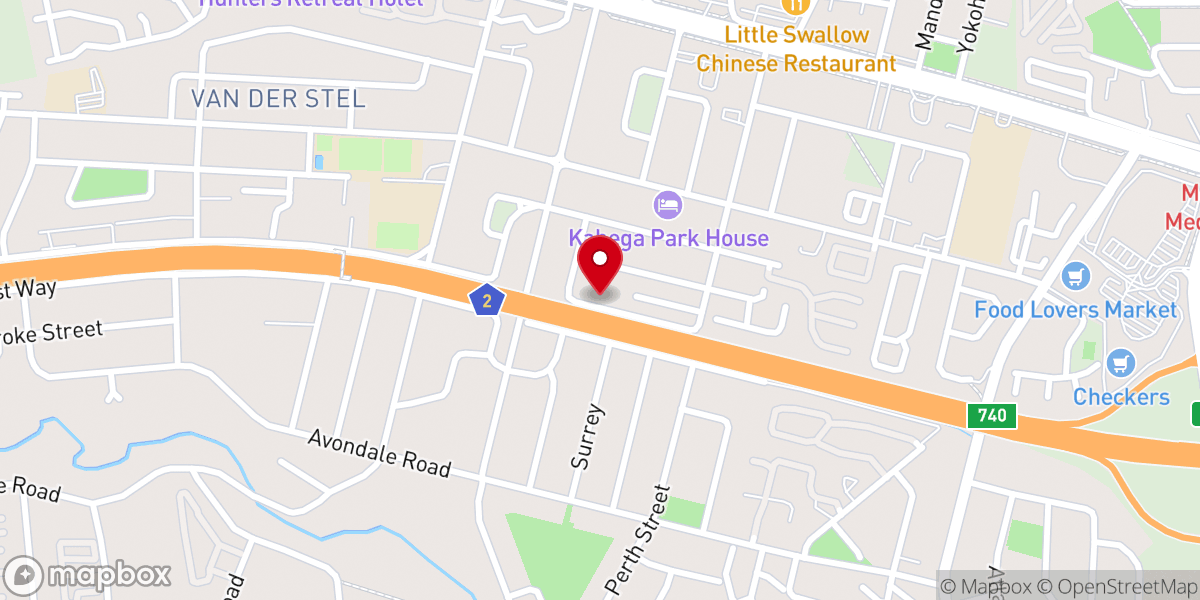 Map showing location of All Saints