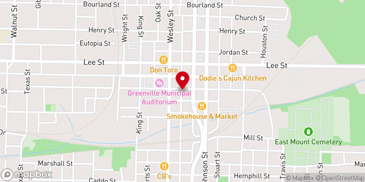 Map showing location of Hands of Compassion Ministry