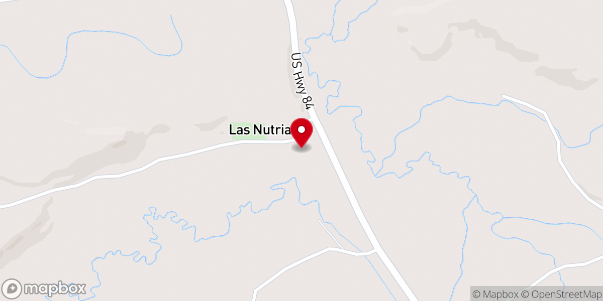 Map showing location of Santa Rita Church