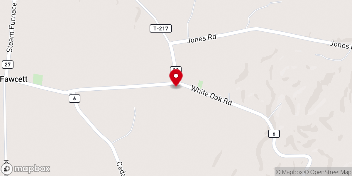 Map showing location of Liberty Chapel United Methodist Church - Food Distribution Center