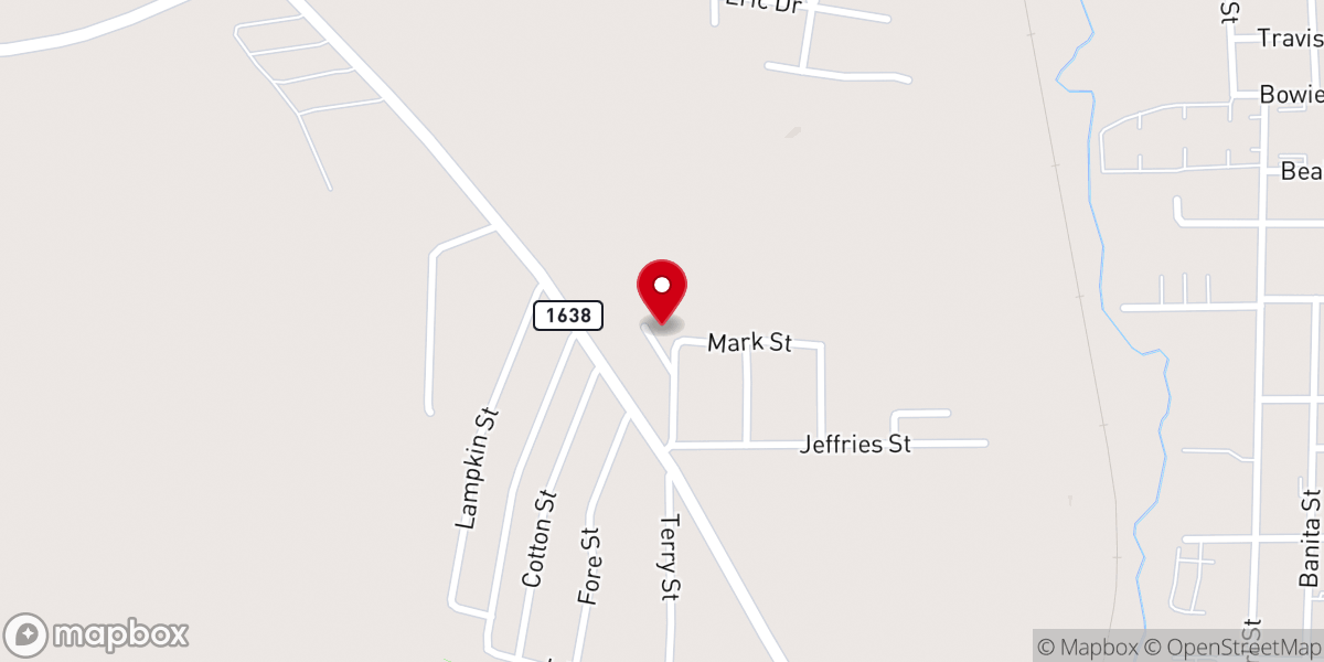 Map showing location of Saint Matthew Church