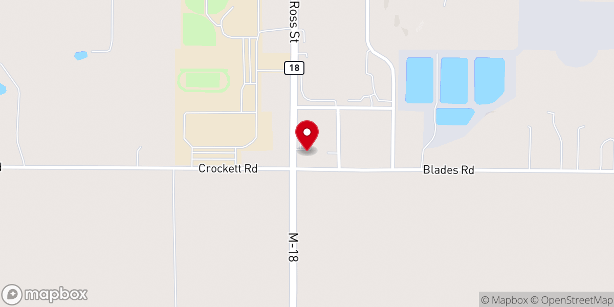 Map showing location of Beaverton Church of God