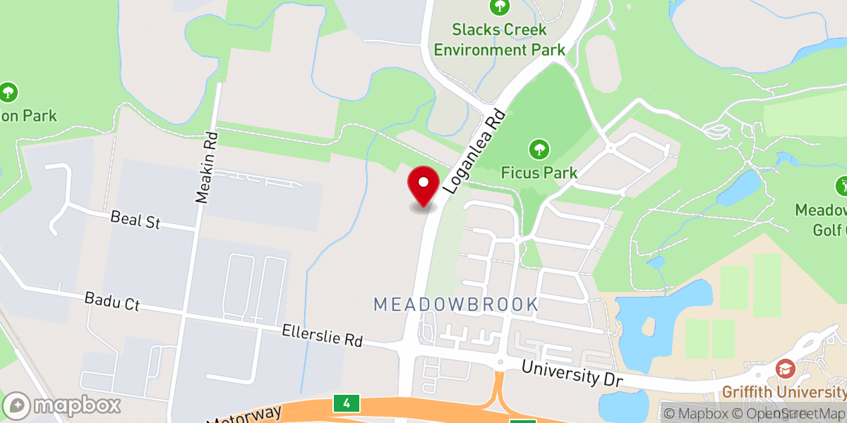 Map showing location of Brisbane Slavic Baptist Church