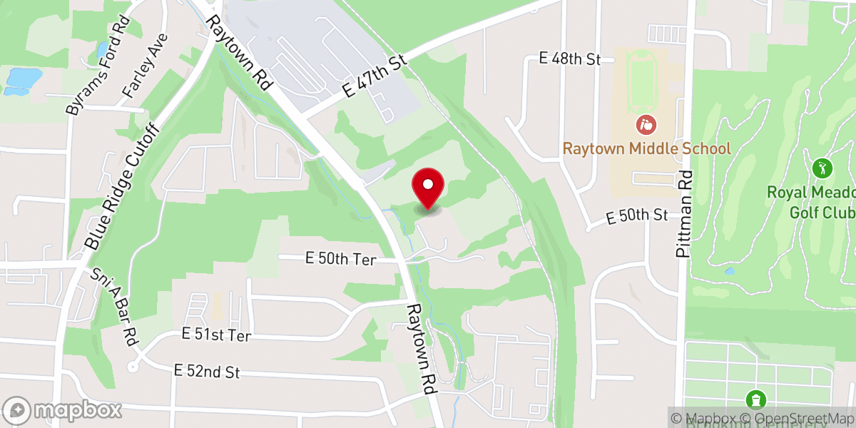 Map showing location of Graceway